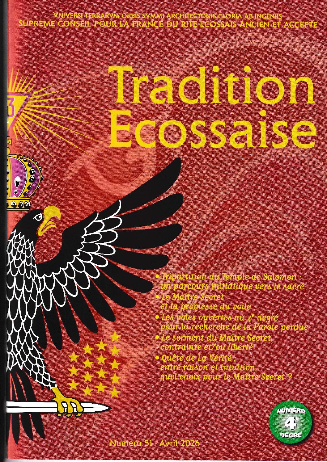 Tradition Écossaise 051 - Numéro Papier